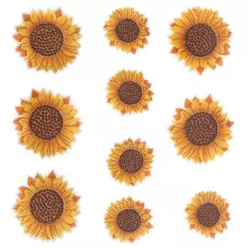 5 шт., пришить/утюжить вышитую нашивку «сделай сам», аппликацию на одежду для рукоделия B