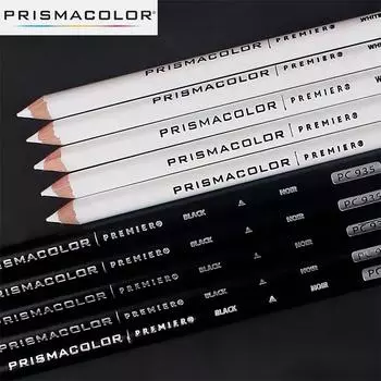5 шт. PRISMACOLOR масляные цветные карандаши Premier Art Professional черно-белые PC935 PC938 принадлежности для рисования цветные карандаши