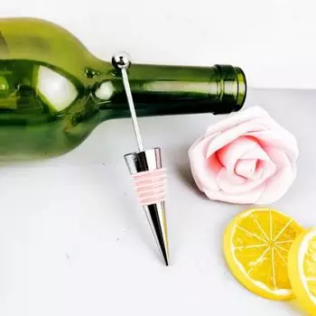 5 шт. пробка для вина, многоразовая пробка для бутылки вина «сделай сам», легко чистящаяся пробка для бутылки из сплава для домашней кухни, бара розовый