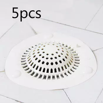 5 шт. пробки для ванны, сливная крышка для душа, бытовая гибкая пробка для улавливания волос