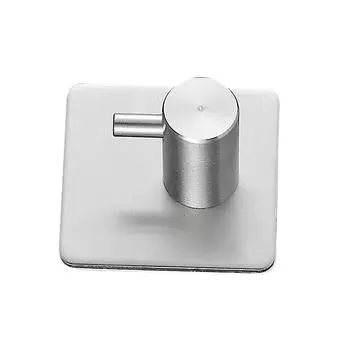 5 шт. прочные одинарные крючки из нержавеющей стали вешалка настенная для кухни ванная комната стойка