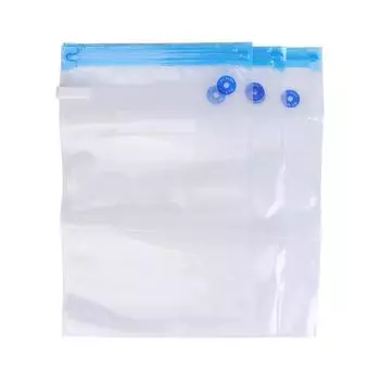 5 шт. прочные вакуумные пакеты для хранения свежих продуктов, сумка на молнии, домашняя кухня Tr