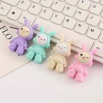 5 шт. прочный ластик для космонавтов, мини-новинка, канцелярские принадлежности, школьные принадлежности, ластики с животными, школьные 5Pcs