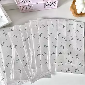 5 шт. простой серебряный высококачественный бант тиснение бумажный пакет подарочная упаковка сумка открытка из крафт-бумаги упаковка