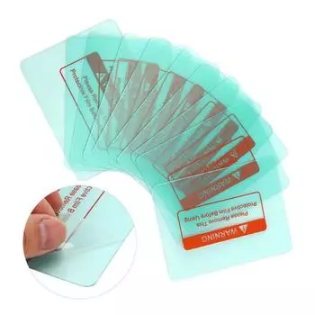 5 шт., прозрачная защитная запасная линза для сварочного шлема, защитная крышка для объектива, защитная пластина для сварочного шлема, маска, стеклянная линза