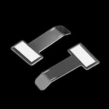 5 шт. прозрачный держатель для парковочного талона, разрешения на парковку, держатель для рабочего пропуска, держатель для гаджета, органайзер, зажим, аксессуары