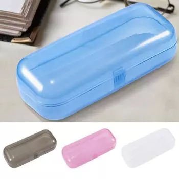 5 шт. Прозрачный футляр для очков ПВХ пластиковая коробка для очков солнцезащитные очки футляр для очков жесткая коробка аксессуары для очков