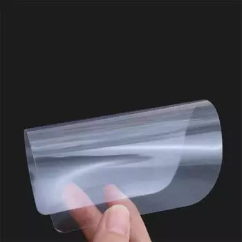 5 шт. прозрачный пластиковый мягкий шпатель для торта, крема, скребок для помадки, простой гладкий зубчатый край, шпатель, резак, инструмент для выпечки