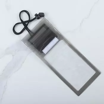 5 шт. Прозрачный Водонепроницаемый Чехол для Телефона Плавательный Водонепроницаемый Мешок Универсальный Подводный Защитный Чехол для Телефона Чехол ПВХ чёрный