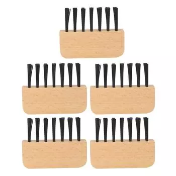 5 шт., расческа для волос, очищающая щетка для удаления жира и перхоти, деревянная щетка для чистки волос, инструмент