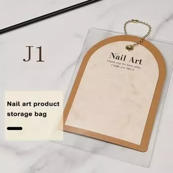 5 шт. решение для дизайна ногтей Ins стильный стиль пылезащитные прочные сумки для хранения дисплея многоразовые гвозди H