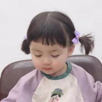 5 шт. резинки для волос с принтом в клетку, бантом, плюшевые резинки для волос с шариками, эластичные резинки для волос для девочек, аксессуары для волос фиолетовый