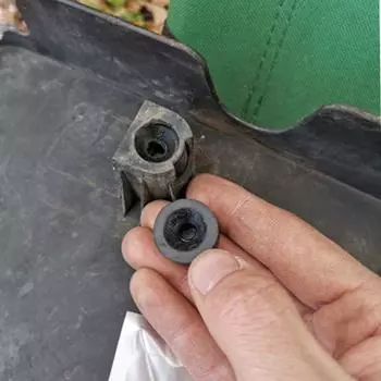 5 шт. резиновая монтажная втулка крышки двигателя защитная нижняя защитная пластина двигателя для Focus MK2 2005 2013 чёрный