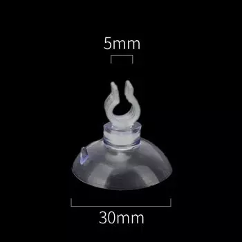5 шт. Резиновый держатель на присоске Аксессуар для аквариума Держатели для шланга и помпы Аксессуары Присоска для аквариума 5x30MM