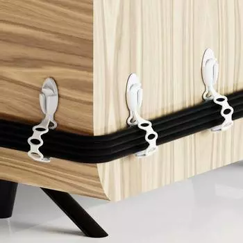 5 шт. рождественские гирлянды, крючки для гирлянд, вешалка, держатель для чулок, многоразовые силиконовые стяжки для каминных лестниц, перил, выдерживают до 6,6 фунтов чистый