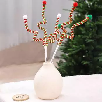 5 шт. рождественские конфеты, фигурные искусственные конфеты, многофункциональные рождественские елки A