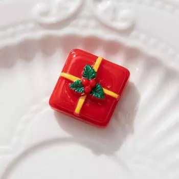 5 шт. Рождественские украшения на холодильник ручной работы, милые мультяшные рождественские материалы для холодильника, 3D DIY, аксессуары из смолы для спальни