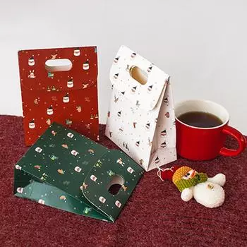 5 шт. Рождественский олень DIY Упаковка Милая креативная упаковка конфеты шоколад печенье