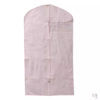 5 шт., розовая сумка для одежды 60X130 см, костюм для хранения, путешествия, моющиеся платья с защитой от моли, костюмы