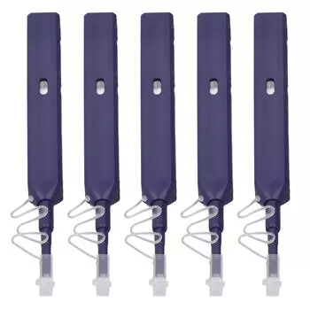 5 шт. ручка для чистки оптоволокна LC MU для чистки концов разъемов диаметром 1,25 мм SC FC ST 800+ Clea