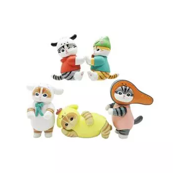 5 шт. Ручная модель аниме-периферии, украшение, подарок One Size