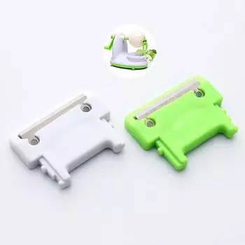 5 шт. ручных лезвий для чистки яблок, сменный комплект, резак, слайсер для фруктов и картофеля белый