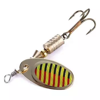 5 шт. рыболовные приманки, спиннеры для окуня, красочные твердосплавные вращающиеся блестки, спиннер-приманка для окуня, щуки, форели, лосося, пресноводная рыбалка в соленой воде