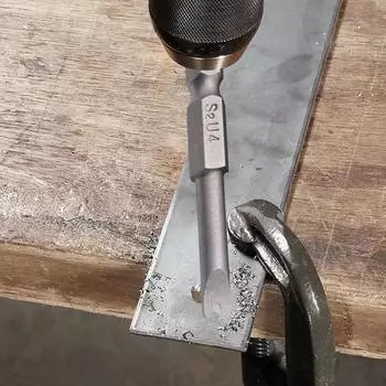 5 шт. S2 легированная сталь электрическая отвертка биты безопасности 1/4 дюйма шестигранная ручка магнитные U-образные наконечники биты 50 мм U4-U8 набор ручных инструментов 50mm чёрный