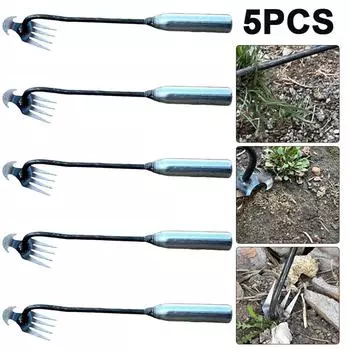 5 шт. садовый инструмент для удаления сорняков с эргономичной ручкой садовый ручной инструмент (Stylee)