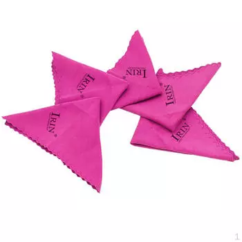 5 шт. салфетка для полировки музыкальных инструментов розово-красная