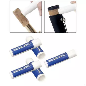 5 шт. саксофон пробковая смазка масло смазка, компактное обслуживание портативный кларнет чистка для медных духовых инструментов