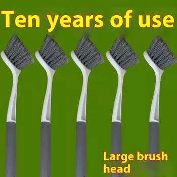 5 шт. щетка для мытья посуды, артефакт, дезинфекция, длинная ручка, щетка для мытья посуды, кухонная щетка для мытья посуды, бытовая щетка для мытья кастрюль с антипригарным покрытием, очистка маслом серый