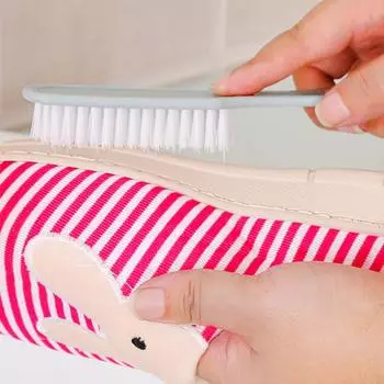 5 шт. щетки для пыли эргономичная ручка нелиняющий материал PP отличный ковер обувь одежда щетка для стирки чистящие средства для дома зелёный