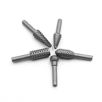 5 шт. Серебряный деревообрабатывающий зубной волчий зубной напильник, набор принадлежностей для шлифовального инструмента своими руками, электрические шлифовальные головки, инструменты