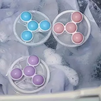 5 шт. сетчатый фильтр для стиральной машины, устройство для удаления волос, бытовое устройство для удаления волос, всасывающее устройство, липкий фильтр для очистки шерсти, мешок для сбора шерсти 5pcs синий