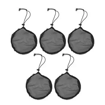 5 шт. шапочек для париков, чтобы сделать парики эластичными с завязкой-шнурком, нейлоновые дышащие для латинских танцев