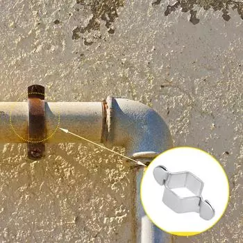 5 шт. шестигранный шланговый соединительный ключ гаечный ключ для водопроводного крана гаечный ключ съемная гайка водонагреватели шестигранная трубка установка серебряный