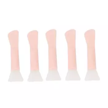 5 шт. Щеточка для маски, двухголовая силиконовая маска для лица, аппликатор для лосьона для тела, самодельный макияж