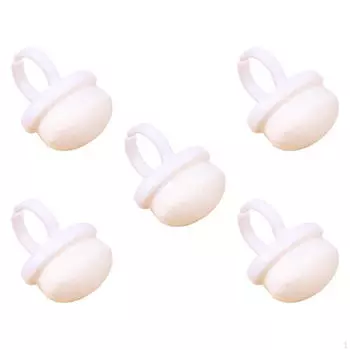 5 шт. Щеточка для ногтей, инструменты для чистки ногтей, гелевая щетка, для белый