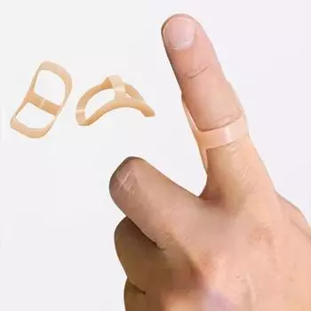 5 шт. шины для переломов пальцев, сверхлегкие дышащие многоразовые, безопасные для кожи, подтяжки для суставов пальцев, защита для поддержки S