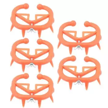 5 шт., шип для коровьего носа, шип для отъема крупного рогатого скота, с толстыми пластиковыми кольцами для коровьего носа Boutique Models