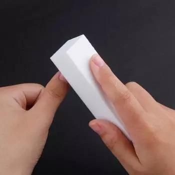 5 шт. шлифовальный инструмент пилочка для ногтей блок кубический блок нейл-арт тофу куски лак для ногтей четыре блока женщины white-5pcs белый