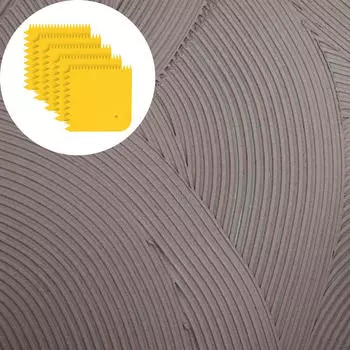 5 шт. шпателей для нанесения смоляных шпатлевок и красок Triangle