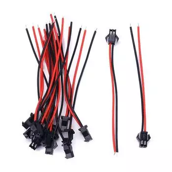 5 шт., штепсельная вилка для проводов «папа-мама», соединительный кабель, косичка, соединительный провод для светодиодного потолочного светильника, потолочного светильника 5PCS