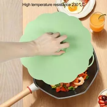 5 шт., силиконовая крышка для пищевых продуктов, герметичное уплотнение, пищевая термостойкость, разные размеры, форма цветка, подвесная бесшовная тарелка для сохранения свежести еды, миска