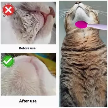 5 шт. Силиконовая щетка для питомца, щетка для груминга кошек от кошачьих угрей на подбородке, отшелушивающая щетка, уход за кошками, мягкий силиконовый скребок, товары для питомцев