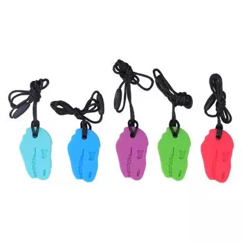 5 шт. Силиконовые прорезыватели для зубов у младенцев, успокаивающие жевательные резинки для детей