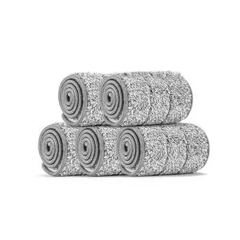 5 шт., сменная насадка для швабр, самоклеящаяся ткань из микрофибры, водопоглощающая тряпка для ванной комнаты, туалета 32x10.5