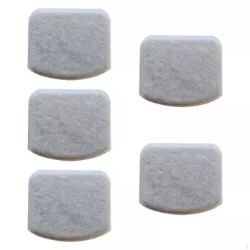 5 шт. сменные фильтры для фонтана для кошек, фильтр для кормушки для воды прочный легкий сменный