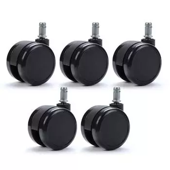 5 шт. сменные колеса для офисного стула, роликовые колеса для офисного стула, роликовые ролики для стула, ролики для стула для деревянных полов 2.5 inch